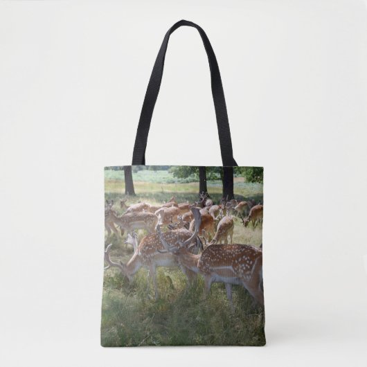 Herde der Rotwild Taschen-Tasche Tasche (Vorderseite)