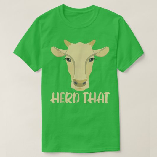 Herde, die Kuh Whisperer Kuh Landwirtschaft tieris T-Shirt (Design vorne)
