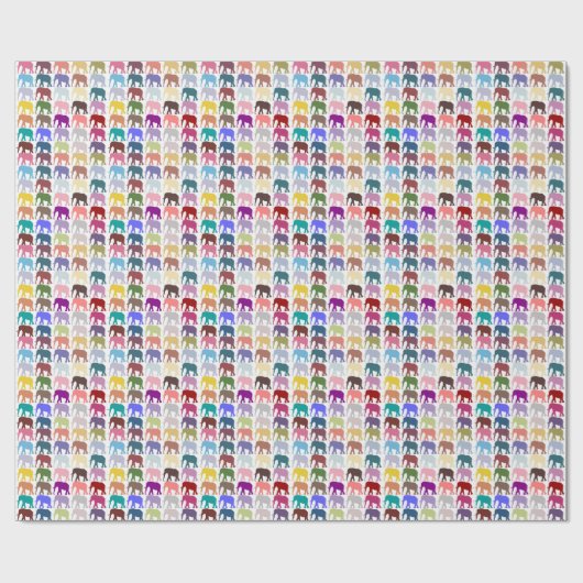 Herde Geschenkpapier (Flach)