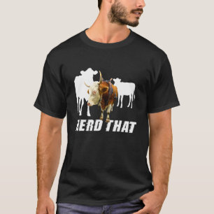 Herde Jene Kuh Milchbauer Kühe T-Shirt