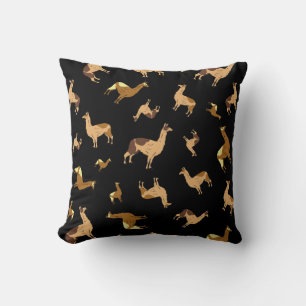 Herde-Llamas-Design Kissen