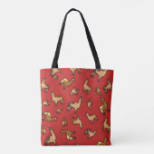 Herde-Llamas-Design Tasche (Rückseite)