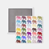 Herde Magnet (Vorderseite/Rückseite)