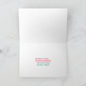 Herde - Maßgeschneidert Feiertagskarte (Innenseite)