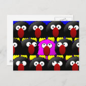 Herde Postkarte (Vorne/Hinten)