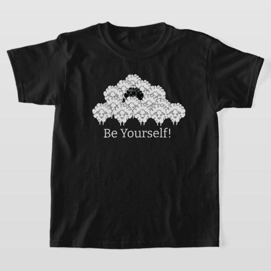 Herde Schafe T-Shirt (Ablage )