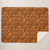 Herde von Giraffen Sherpadecke (Vorderseite (Horizontal))