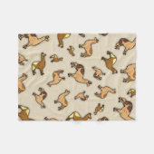 Herde von Llamas Fleecedecke (Vorderseite (Horizontal))