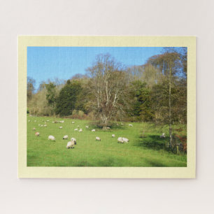 Herde von Schafen Puzzle