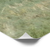 Herde wild lebender Pferde Poster (Ecke)