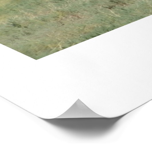 Herde wild lebender Pferde Poster (Ecke)