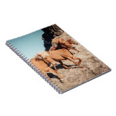 Herde wilder Ponies Notizblock (Rechte Seite)