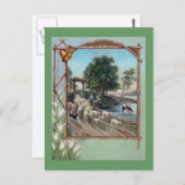 Herdenweg Postkarte (Vorne/Hinten)