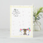 Herdenzusatz Einladung (Stehend Vorderseite)