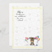 Herdenzusatz Einladung (Vorne/Hinten)