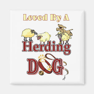 Herding Hund Eigentümer Geschenke Magnet