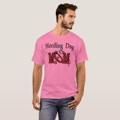 Herding Hund Mama Geschenke T-Shirt (Vorne ganz)