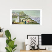 Herding Rentier, Lappland, Platte 47 von 'Le Costu Poster (Heimbüro)