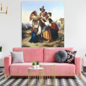 Herdsman, 1835 leinwanddruck (Insitu (Wohnzimmer))