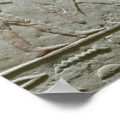 Herdsman führt einen Stier Poster (Ecke)