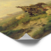 Herdsman und Herd, c.1880 Poster (Ecke)