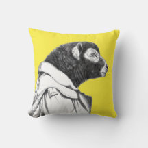 Herdwick Lamb in Trench Coat (Retro-Gelb)