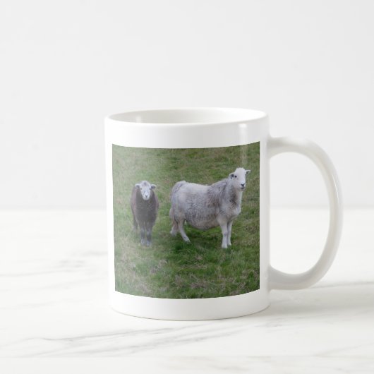 Herdwick Mutterschaf-und Lamm-Tasse Kaffeetasse (Rechts)