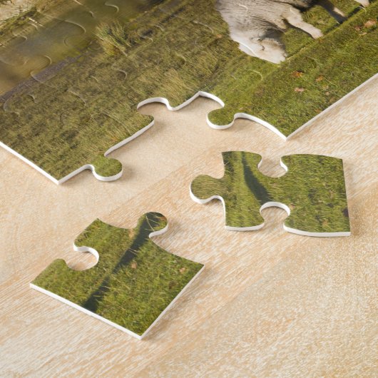 Herdwick Schafe bei Friars Crag, Derwentwater, 2 Puzzle (Seite)