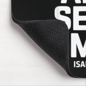Here Am I Send Me Isaiah 6 8 Missionary Scripture Mousepad (Ecke)