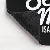 Here Am I Send Me Isaiah 6 8 Missionary Scripture Mousepad (Ecke)