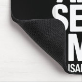 Here Am I Send Me Isaiah 6 8 Missionary Scripture Mousepad (Ecke)