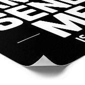 Here Am I Send Me Isaiah 6 8 Missionary Scripture Poster (Ecke)