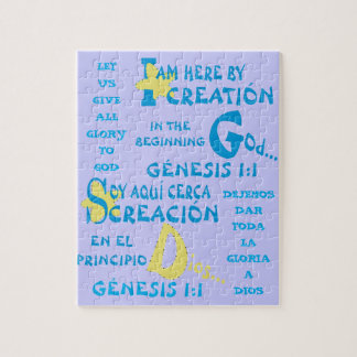 Here By Creation © — Esp & Eng Puzzle