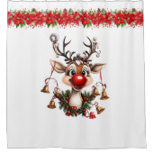 Here Comes Rudolf Duschvorhang (Vorderseite)
