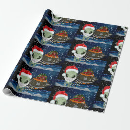 HERE COMES SANTA CLAUS GESCHENKPAPIER