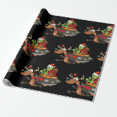 HERE COMES SANTA CLAUS GESCHENKPAPIER (Ungerollt)