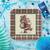 Here Comes Santa Claus Pappteller (Party)