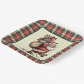 Here Comes Santa Claus Pappteller (Gewinkelt)