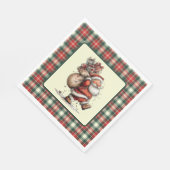 Here Comes Santa Claus  Serviette (Ecke)