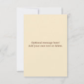 Here Comes The Son Baby Shower Book Request Einladung (Rückseite)