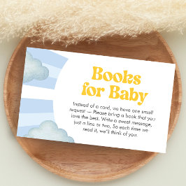 Here Comes the Son Baby Shower Books for Baby Begleitkarte