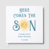 Here Comes The Son Baby Shower Gästebuch (Vorderseite)