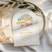 Here Comes the Son Baby Shower Invitation Einladung