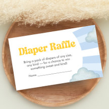Here Comes the Son Baby Shower Windel-Raffel