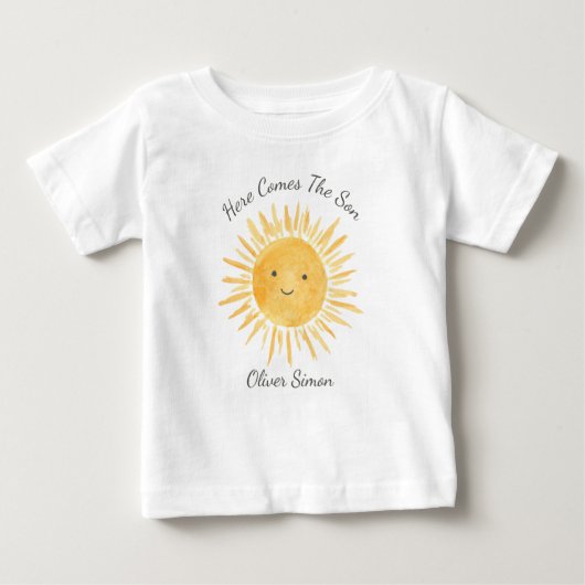 Here Comes The Son Baby T-shirt (Vorderseite)