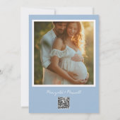 Here Comes the Son Bear Couples Baby Shower Einladung (Rückseite)