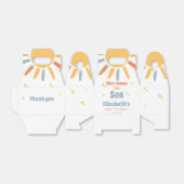 Here Comes The Son Boy Baby Shower Geschenkschachtel (Ungefaltet)