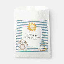 Here Comes The Son Bunny Baby Shower Favor Bags Geschenktütchen