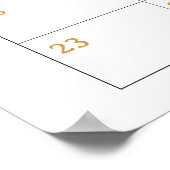 Here Comes the Son Guess the Date Poster (Ecke)