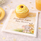 Here Comes the Son Jungle Style Serviette